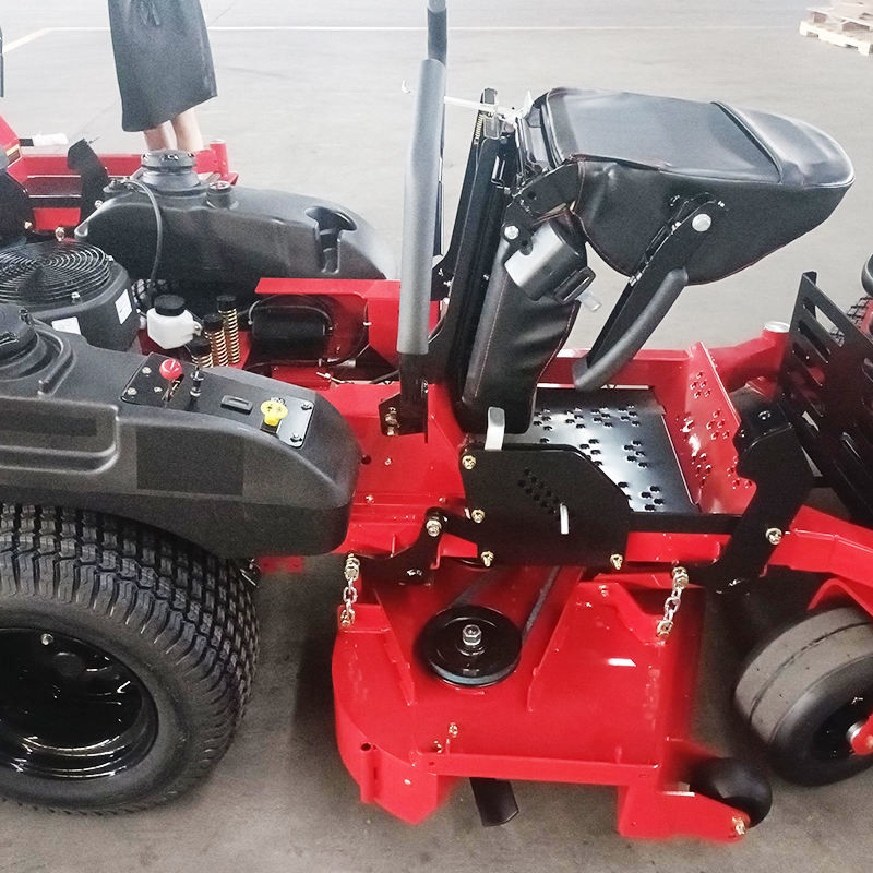 60 इंच कावासाकी FX751V लॉन कटर 42L टैंक 14 किमी/घंटा आगे की गति 3600r/मिनट