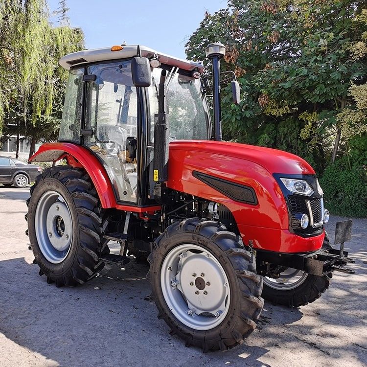 XINCHAI इंजन 80HP कृषि ट्रैक्टर मशीन 80 HP मिनी 4 पहिया ट्रैक्टर