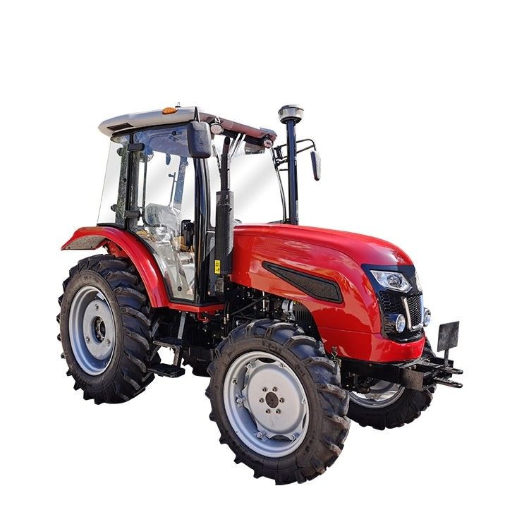XINCHAI इंजन 80HP कृषि ट्रैक्टर मशीन 80 HP मिनी 4 पहिया ट्रैक्टर