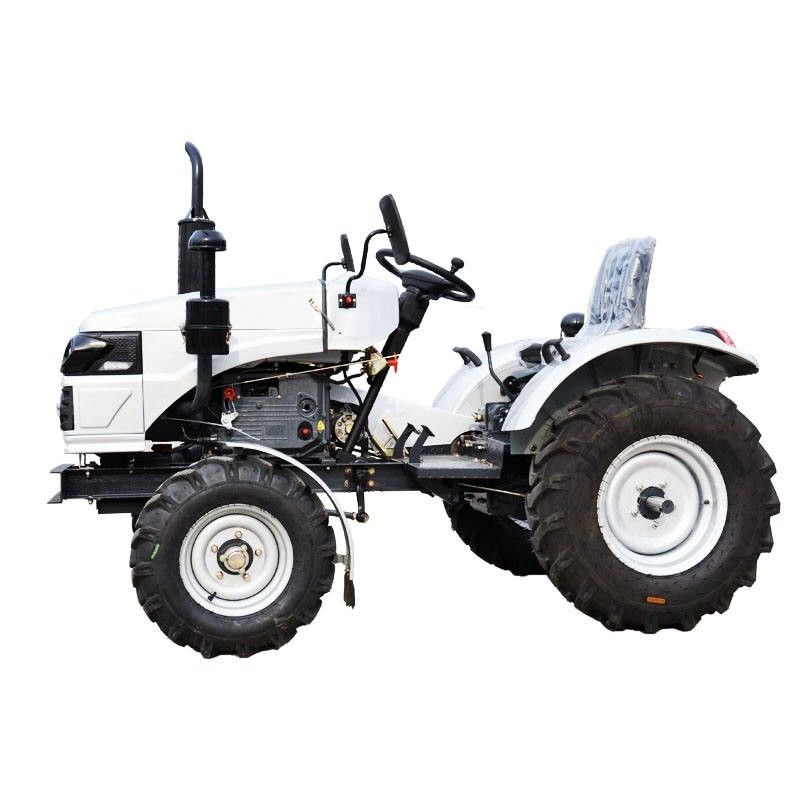 2WD फार्म ट्रैक्टर 12hp-24hp बेल्ट ड्राइव के साथ 4 स्ट्रोक वाटर कूलिंग डीजल इंजन
