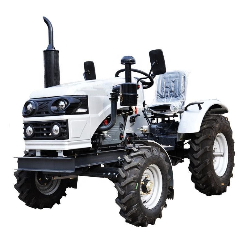 2WD फार्म ट्रैक्टर 12hp-24hp बेल्ट ड्राइव के साथ 4 स्ट्रोक वाटर कूलिंग डीजल इंजन