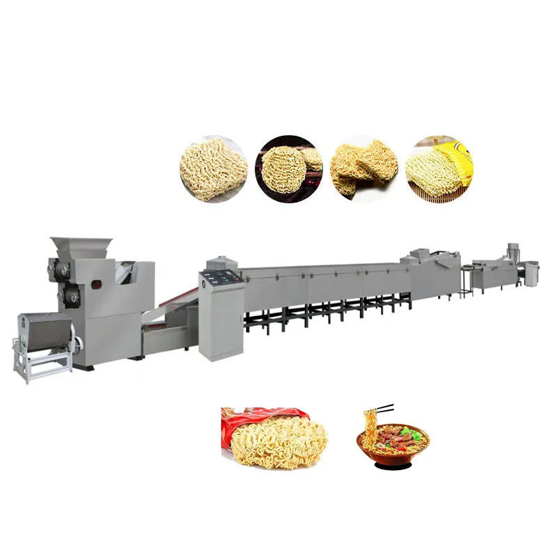 वाणिज्यिक स्टेनलेस स्टील नूडल बनाने की मशीन स्वचालित उत्पादन 11000pcs/8hr 380V 50HZ