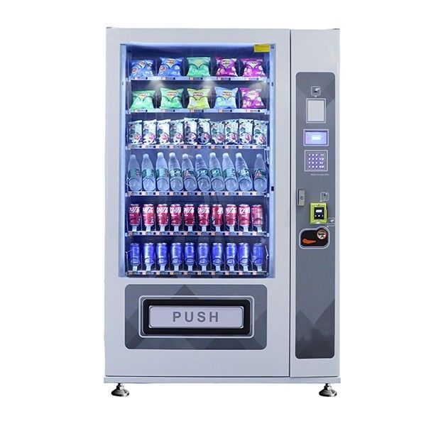 वोल्टेज के भीतर अनुकूलित रंग पेंटिंग स्टिकर के साथ 220V 50HZ कोल्ड ड्रिंक वेंडिंग मशीन