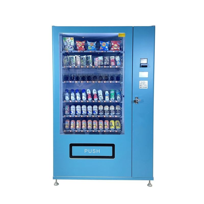 भुगतान प्रणाली के साथ 220V 50HZ वेंडिंग मशीन कागज का पैसा / सिक्का / स्कैन और अनुकूलित रंग पेंटिंग स्टिकर
