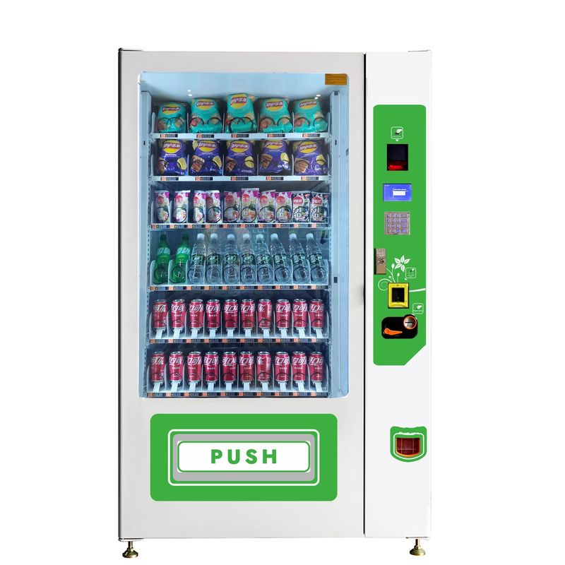 भुगतान प्रणाली के साथ 220V 50HZ वेंडिंग मशीन कागज का पैसा / सिक्का / स्कैन और अनुकूलित रंग पेंटिंग स्टिकर